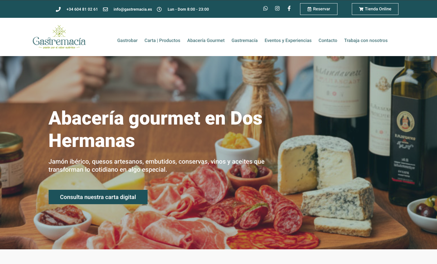 Gastremacía: la nueva abacería digital que une tradición y experiencia gourmet en Dos Hermanas
